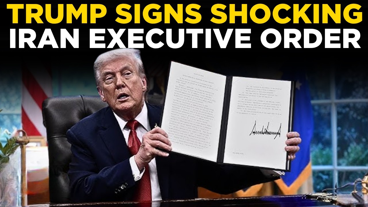 TRUMP IRAN BOMBSHELL LIVE | Trump Signs Shocking Executive Order Targeting Kharg Island Oil!