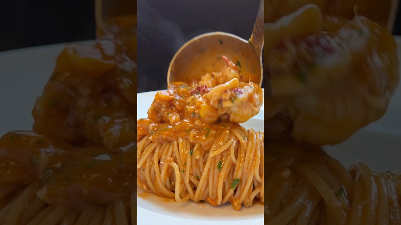 Spaghetti all’astice!😮‍💨♥️ se lo ami preparati a godere!