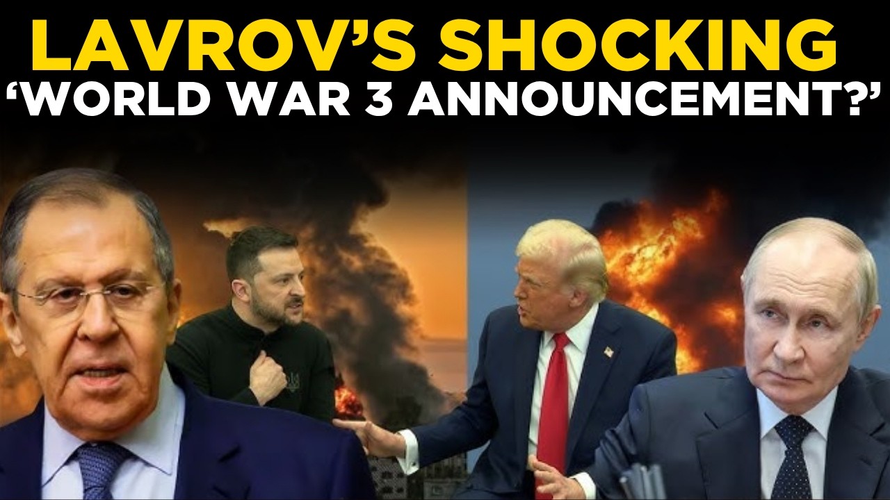 Lavrov's World War 3 Speech LIVE | NATO In Shock, Ukraine Stunned, Shockwaves...