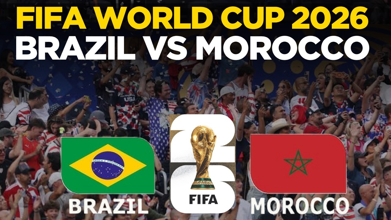 FIFA World Cup 2026 LIVE: Brazil & Morocco Fans Flood New York Ahead Of MetLi...