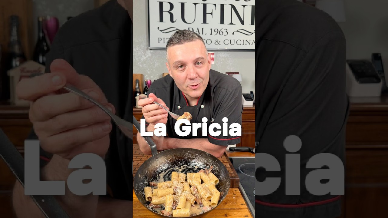LA GRICIA #chefrufini
