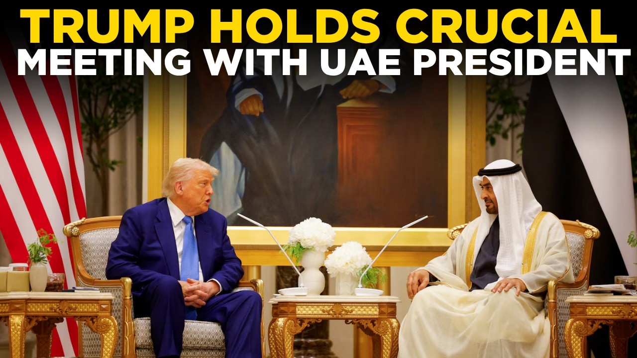 Trump LIVE | Donald Trump Holds High-Level Bilateral Talks With UAE Prez Shei...