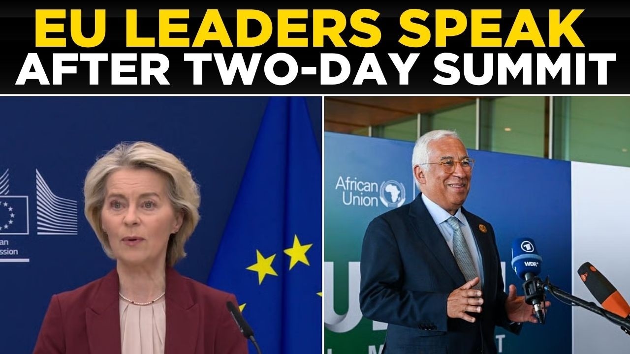 LIVE: Ursula von der Leyen and António Costa Address Europe After High-Stakes...