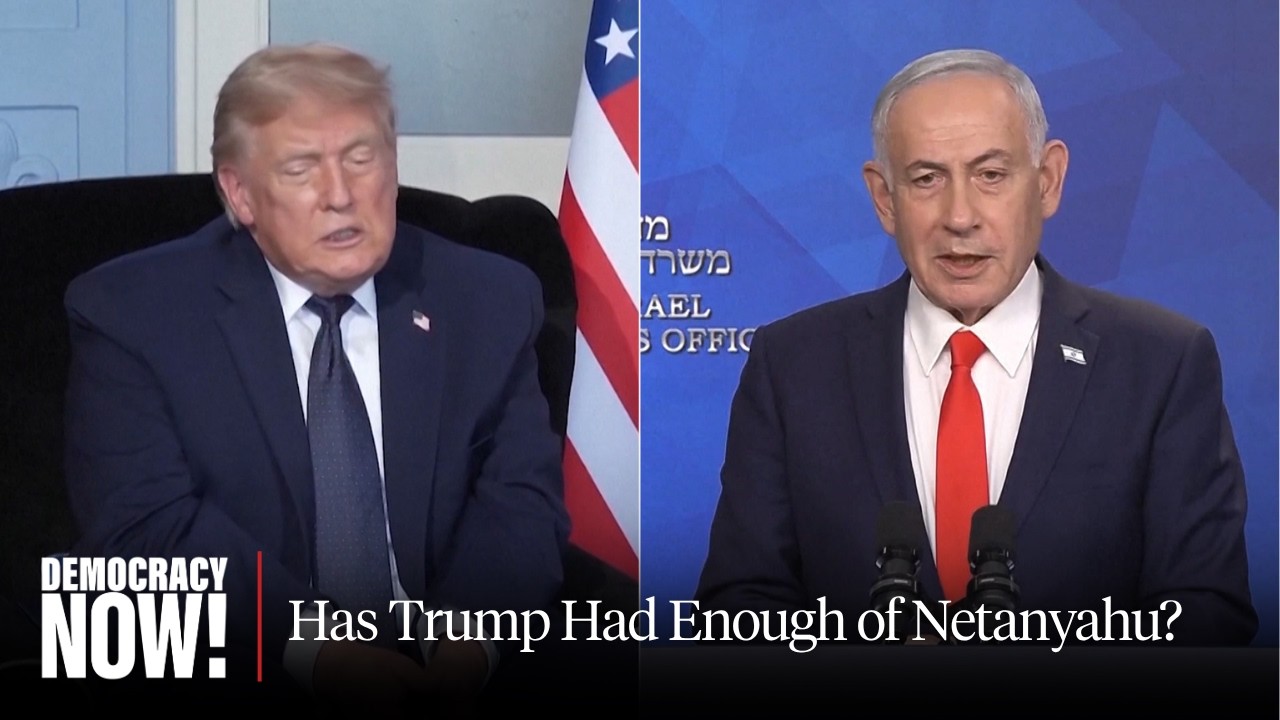 Has Trump Had Enough of Netanyahu? Israel Defies U.S., Vows to Continue War i...