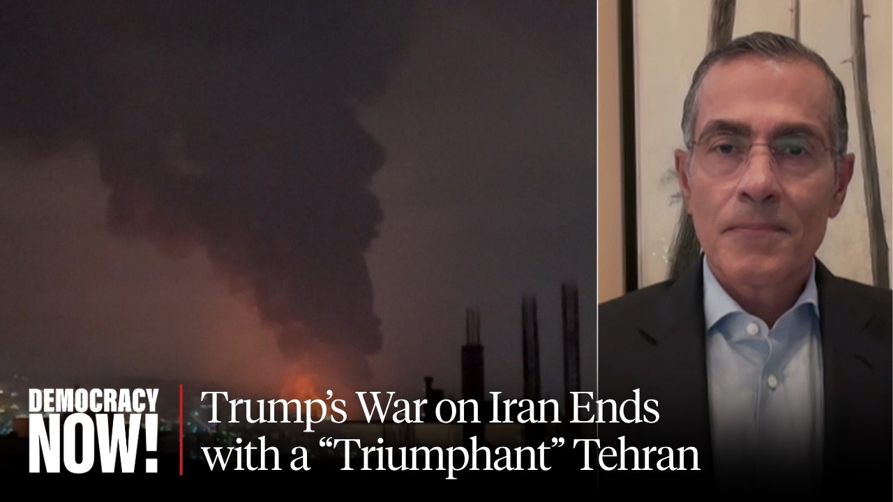 Trump's War on Iran Ends with a "Triumphant" Tehran and a Diminished U.S.: Vali Nasr