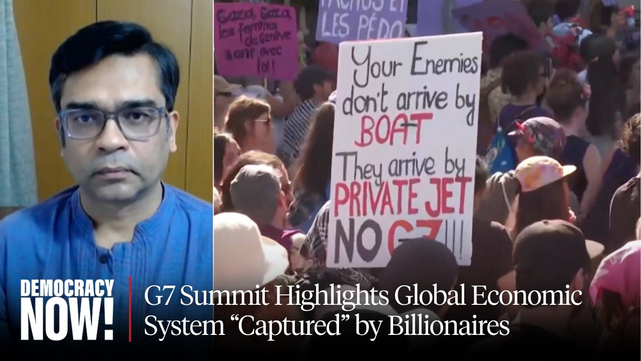 G7 Summit Highlights Global Economic System "Captured" by Billionaires: Oxfam