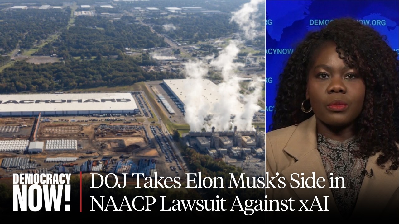 DOJ Takes Elon Musk's Side in NAACP Lawsuit Against xAI for Polluting Black N...