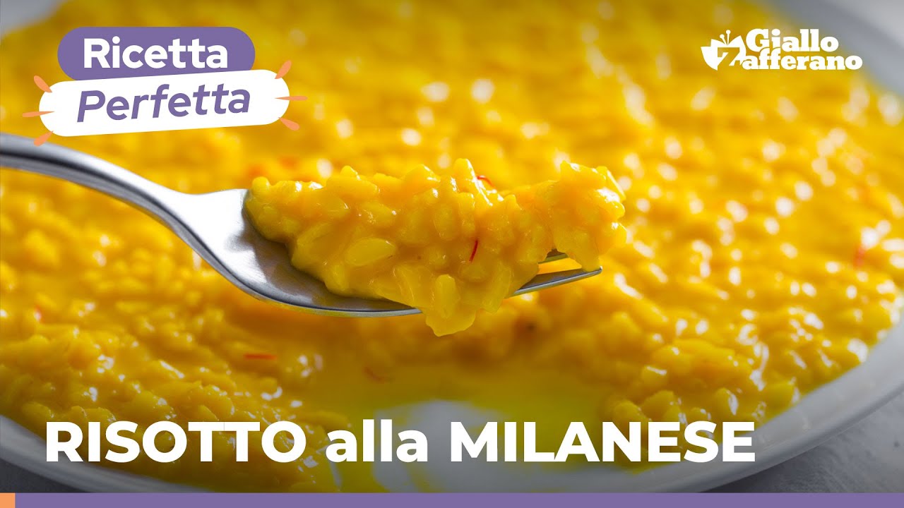 RISOTTO alla MILANESE – La ricetta storica del ristorante Boeucc di Milano! 💛