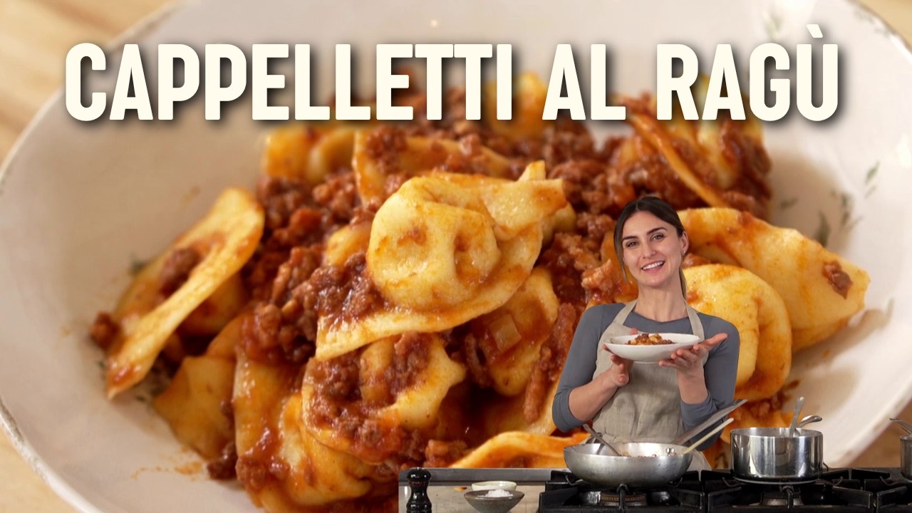 La ricetta dei veri cappelletti romagnoli al ragù di Elena Spisni