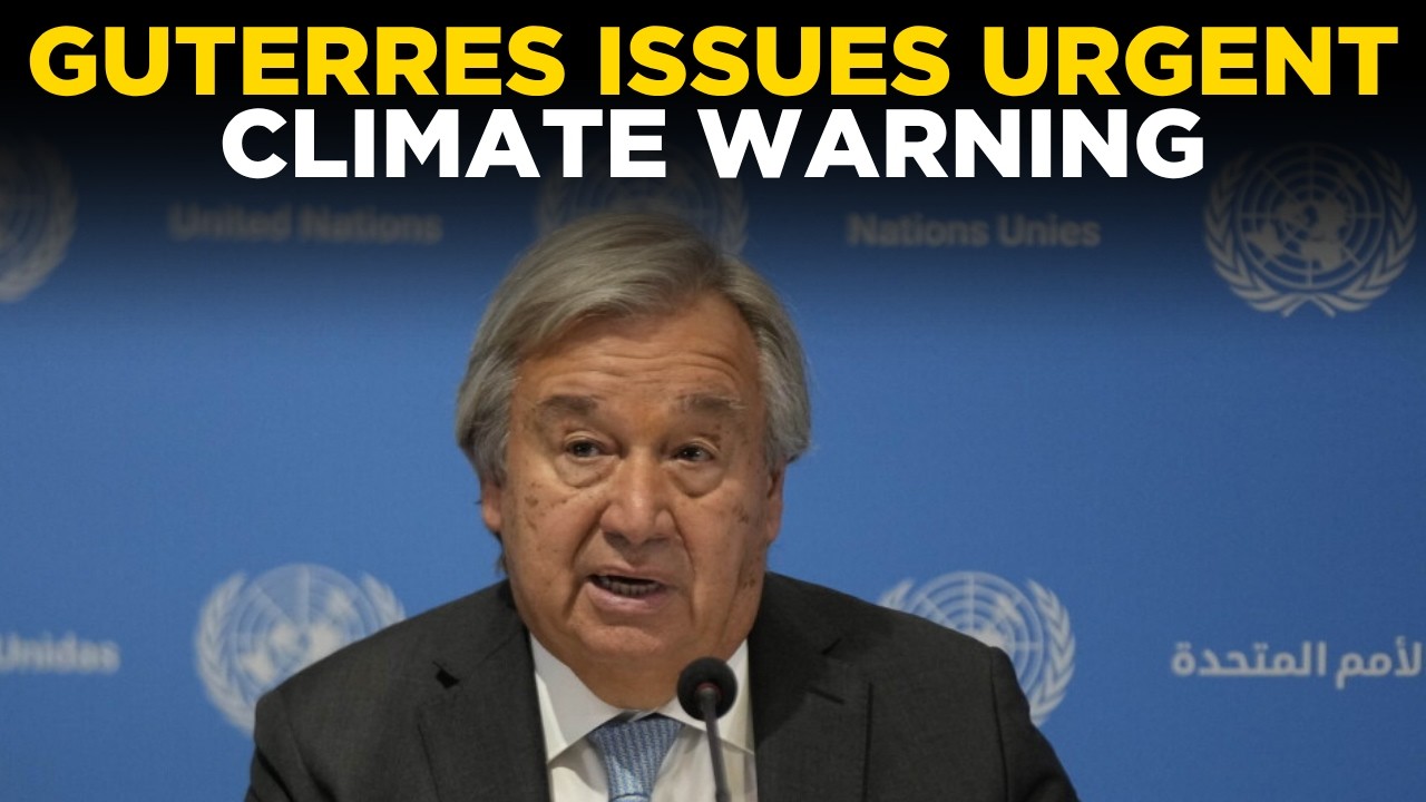 UN Secretary-General LIVE | Guterres Speaks At London Climate Action Week | TN World LIVE