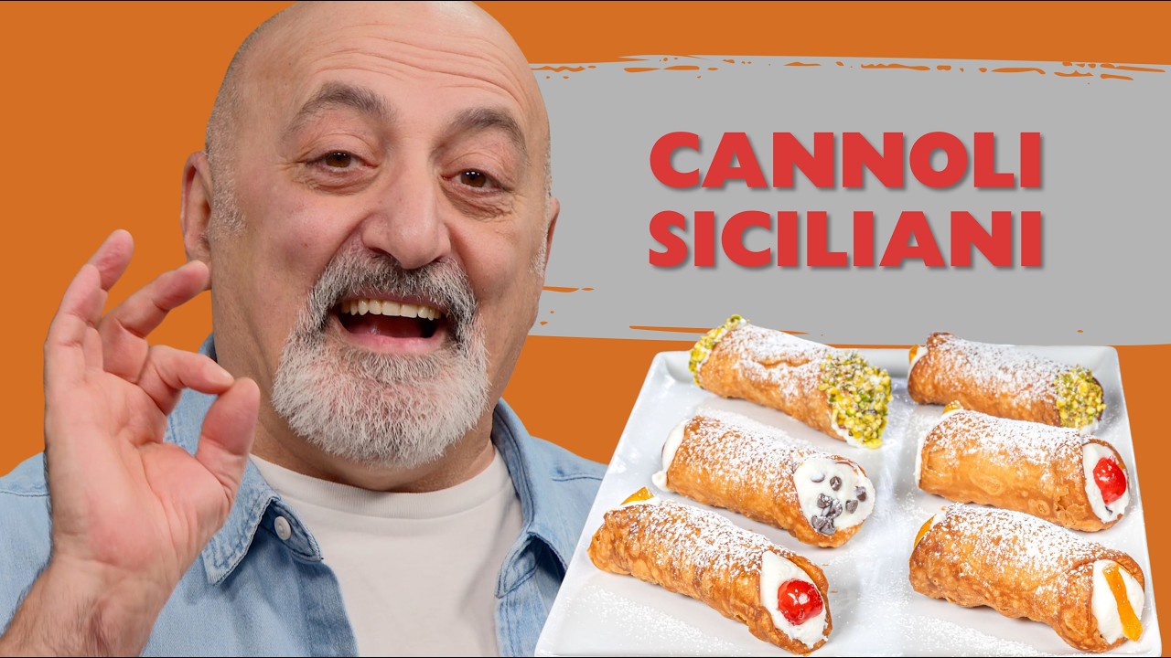 I veri cannoli siciliani 😍 ricetta originale passo passo