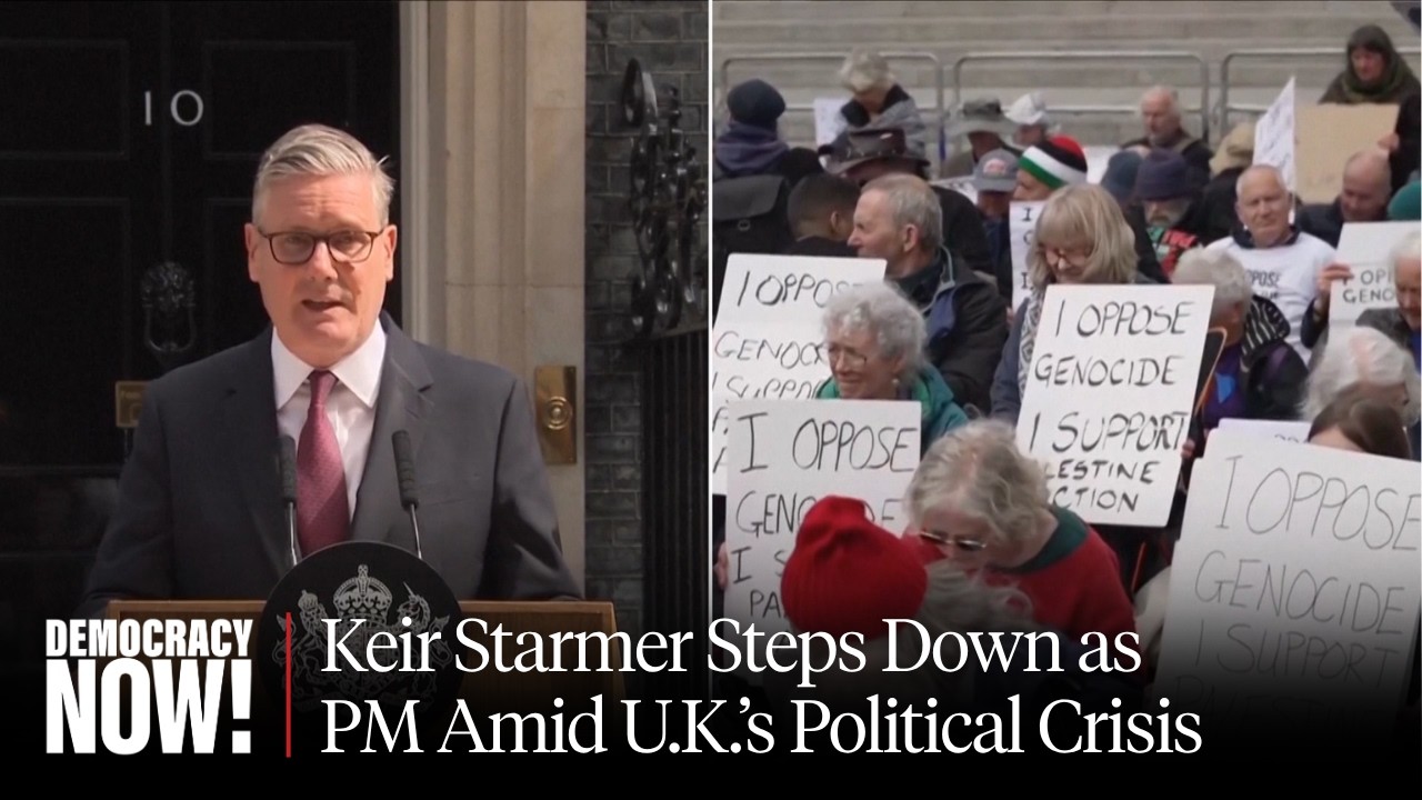 PM Keir Starmer Resigns & Palestine Action "Terrorism" Sentencing of "Elbit 4"