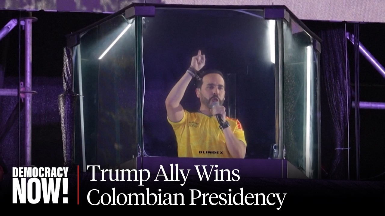 "Criminal Approach to Politics": Trump Ally Abelardo de la Espriella Wins Colombian Presidency