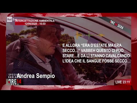 Garlasco, le intercettazioni che incastrano Andrea Sempio - Ore 14 Sera 15/05/2026
