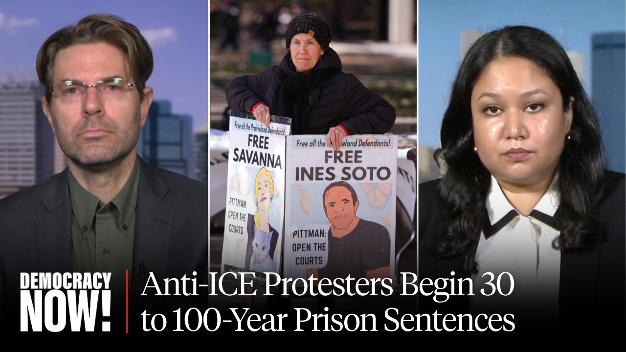 Prairieland Nine: Texas ICE Protesters Get Up to 100 Years in Prison as Trump...