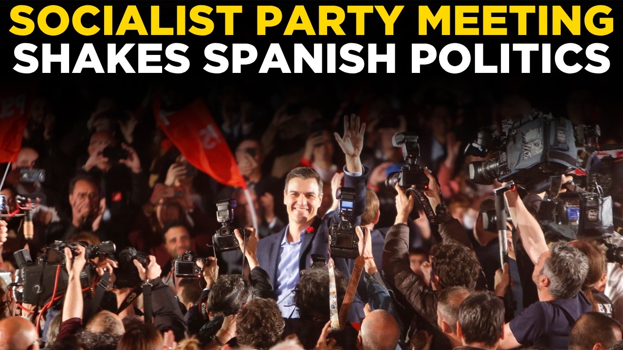 Spain PM Under Fire LIVE | Is This The End For Pedro Sanchez? Crucial Madrid ...