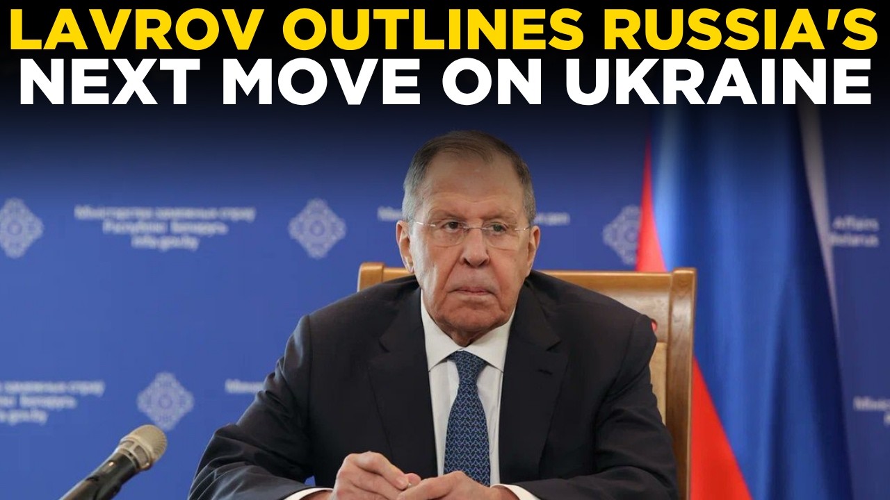 Sergey Lavrov LIVE | Russian FM Addresses Ambassadors On Ukraine Conflict | T...