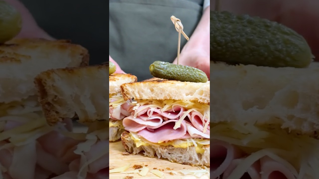 #adv SANDWICH CRAUTI, FORMAGGIO e CETRIOLINI🏆 #Shorts