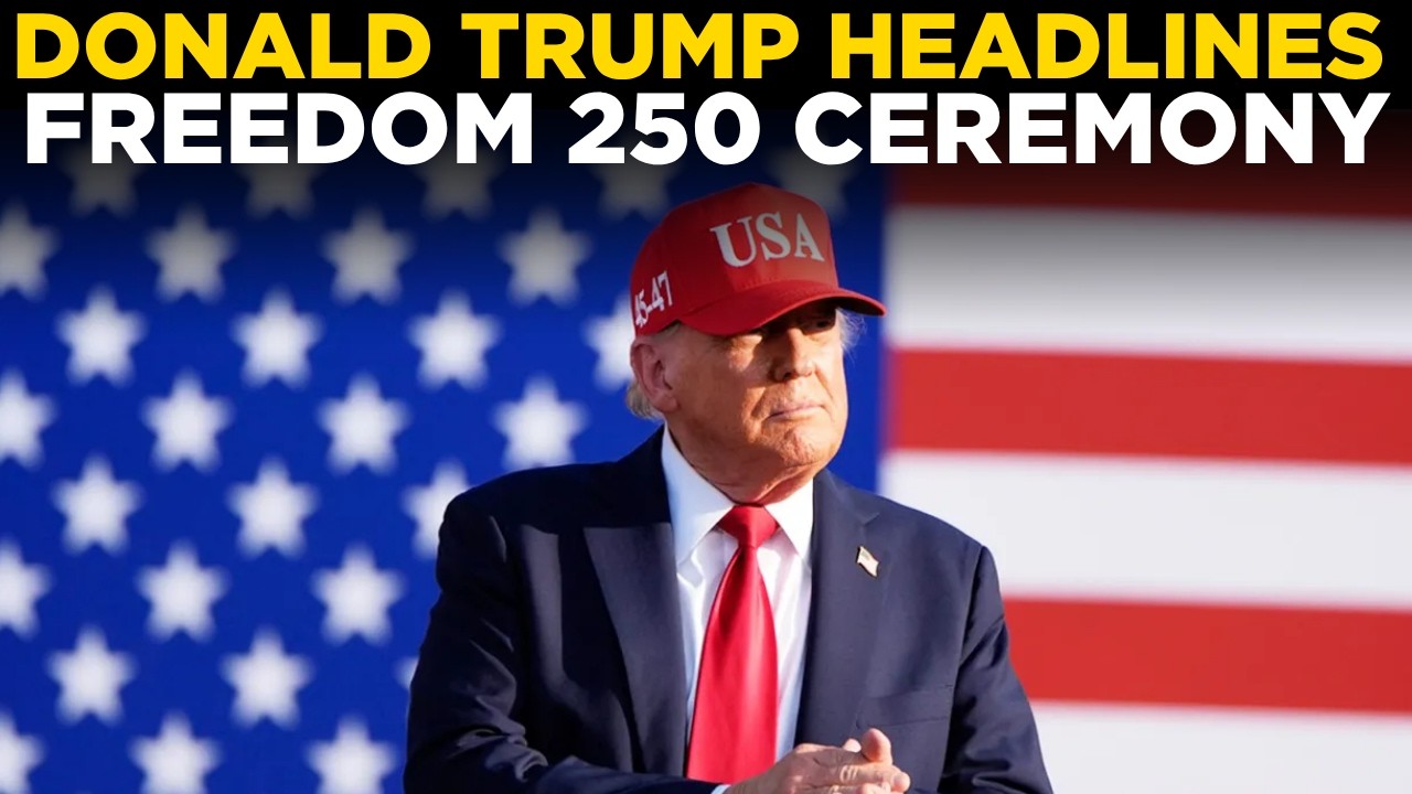 Trump LIVE | US President Participates In Freedom 250 Train Ride And Welcome ...