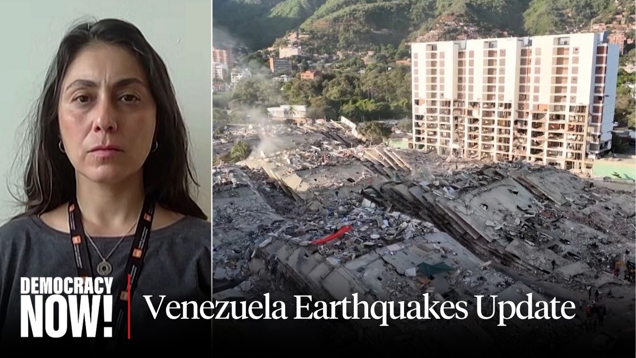 "Keep Supporting the Venezuelan People": Thousands Missing as Earthquake Rescue Efforts Continue