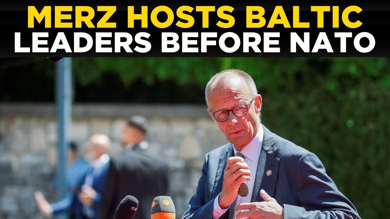 WORLD NEWS LIVE: German Chancellor Merz Hosts Baltic Leaders in Berlin Ahead ...
