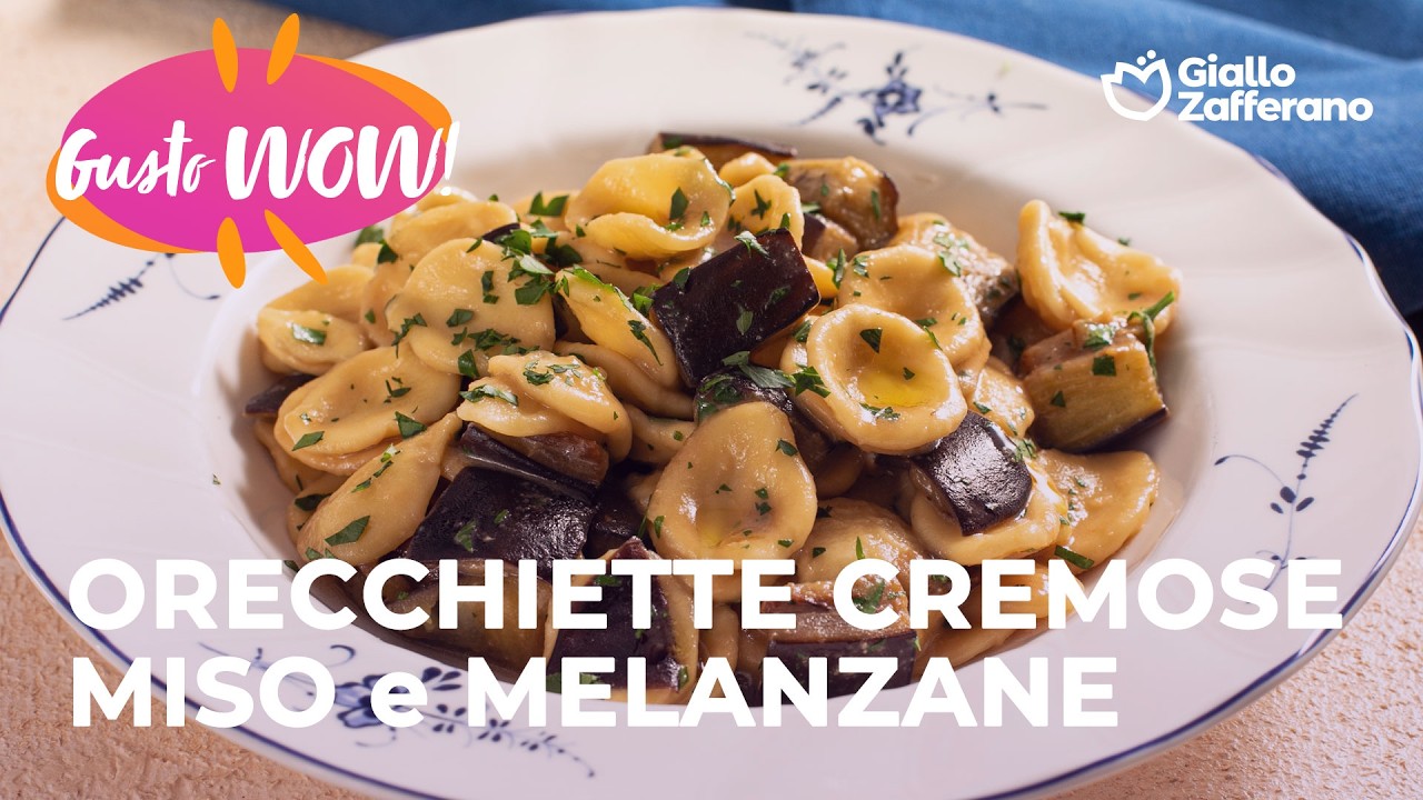 L'UMAMI perfetto a casa 🍆 orecchiette CREMOSE alle melanzane