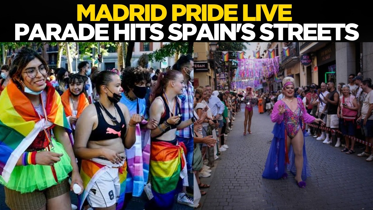 MADRID PRIDE LIVE | Europe's Biggest LGBTQ+ Parade Hits Spain's Streets MADO 2026 | World News