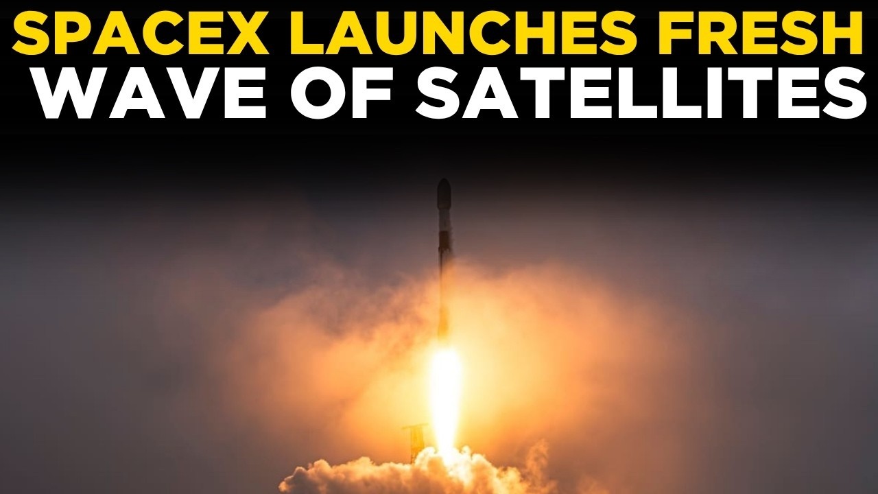 SPACEX LAUNCH LIVE | Falcon 9 Blasts Off With 29 Starlink Satellites From Cape Canaveral