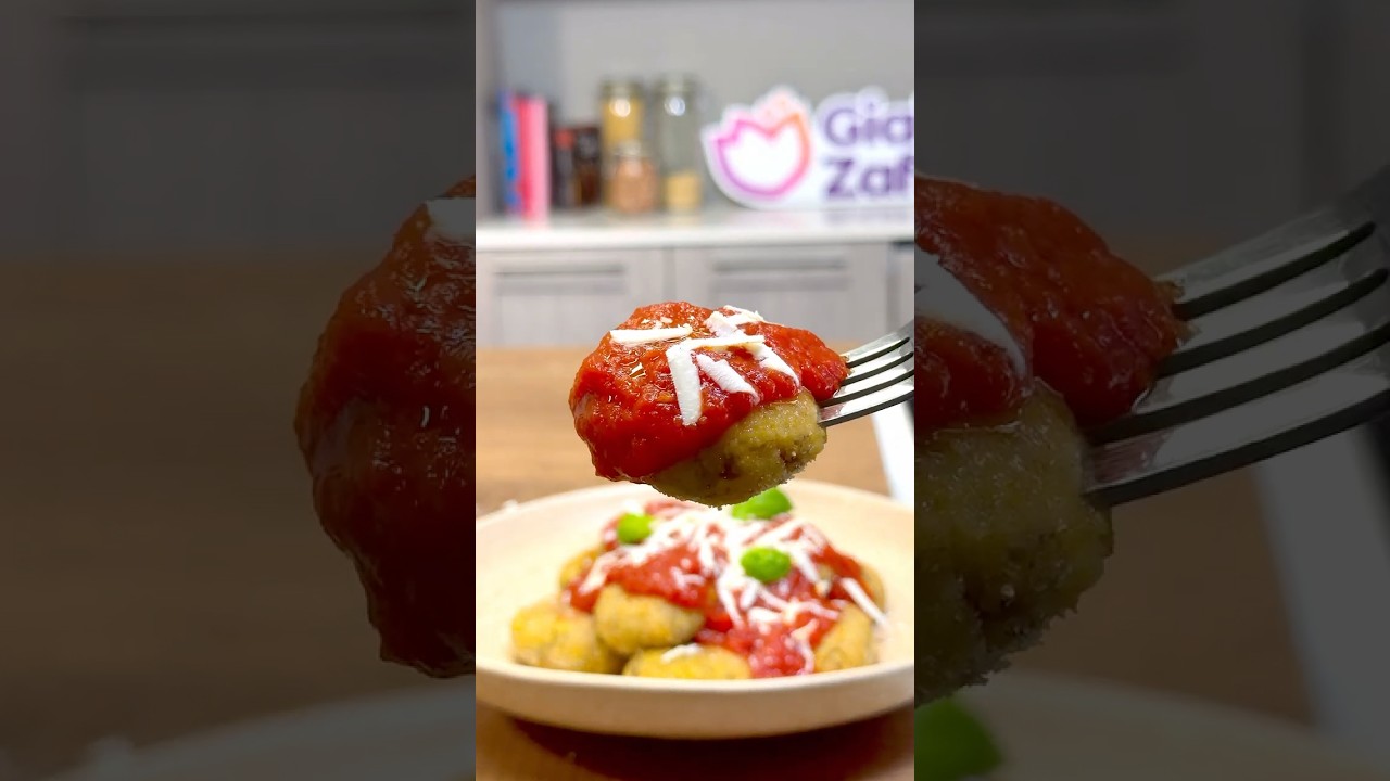 🍆POLPETTE di MELANZANE alla NORMA...profumo di casa✨ #Shorts