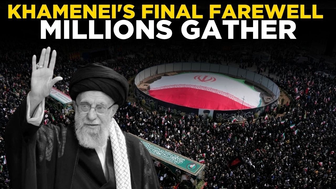 Live: Iran Readies For Khamenei's Funeral, 20 Million Mourners Expected! 'Ven...
