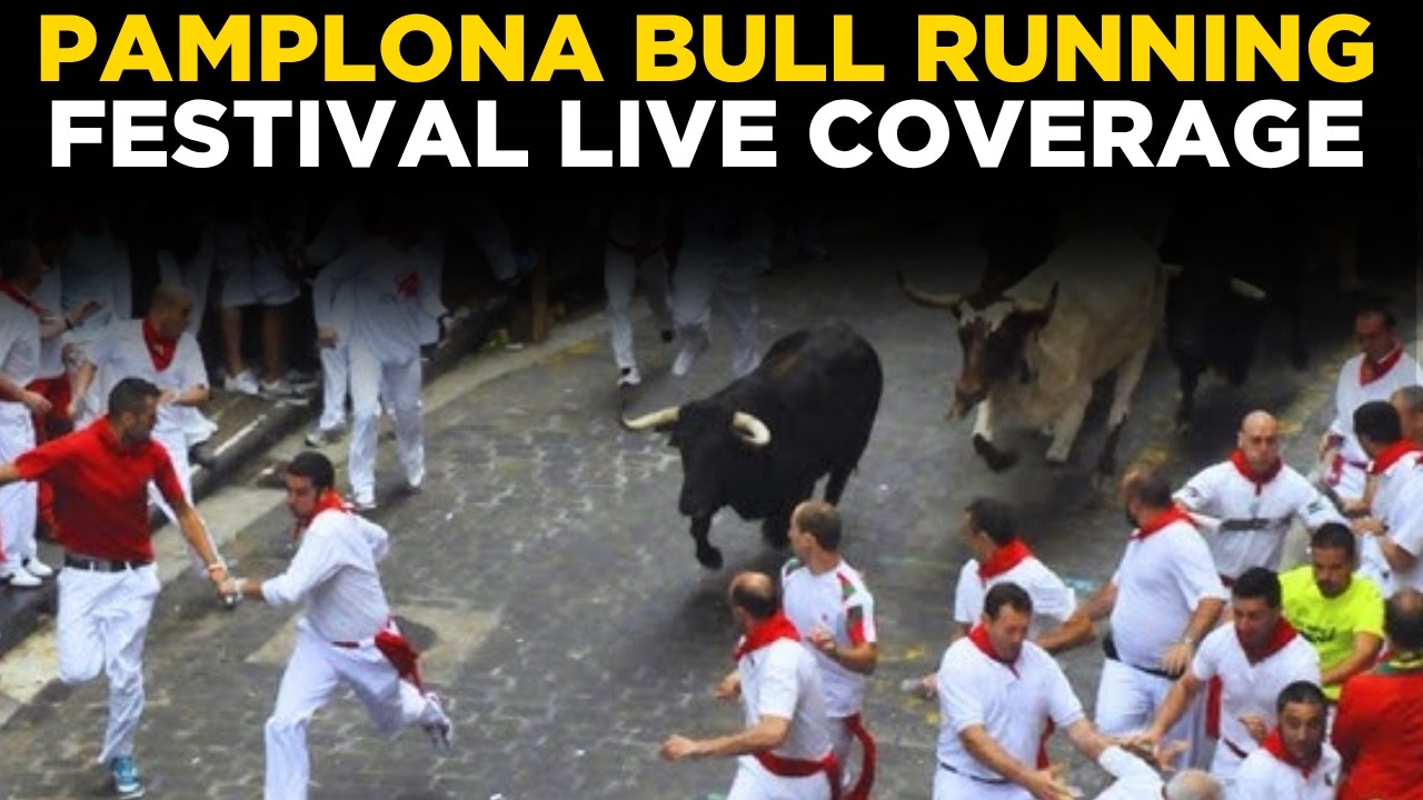 PAMPLONA BULL RUNNING LIVE | CHUPINAZO 2026: Watch Spain's Wildest Festival B...