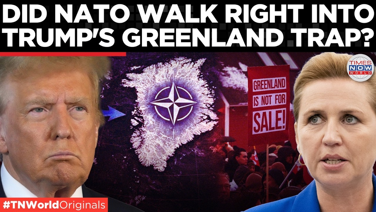 GREENLAND CLASH: Trump Reignites Greenland Debate After REBUKING NATO Allies ...
