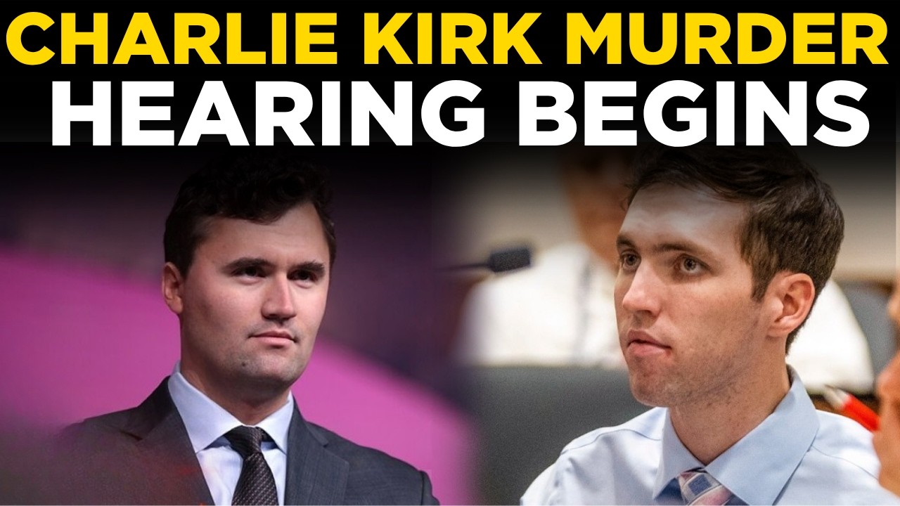 Charlie Kirk Hearing LIVE | Accused Killer Tyler Robinson in Court as Death Penalty Case Begins