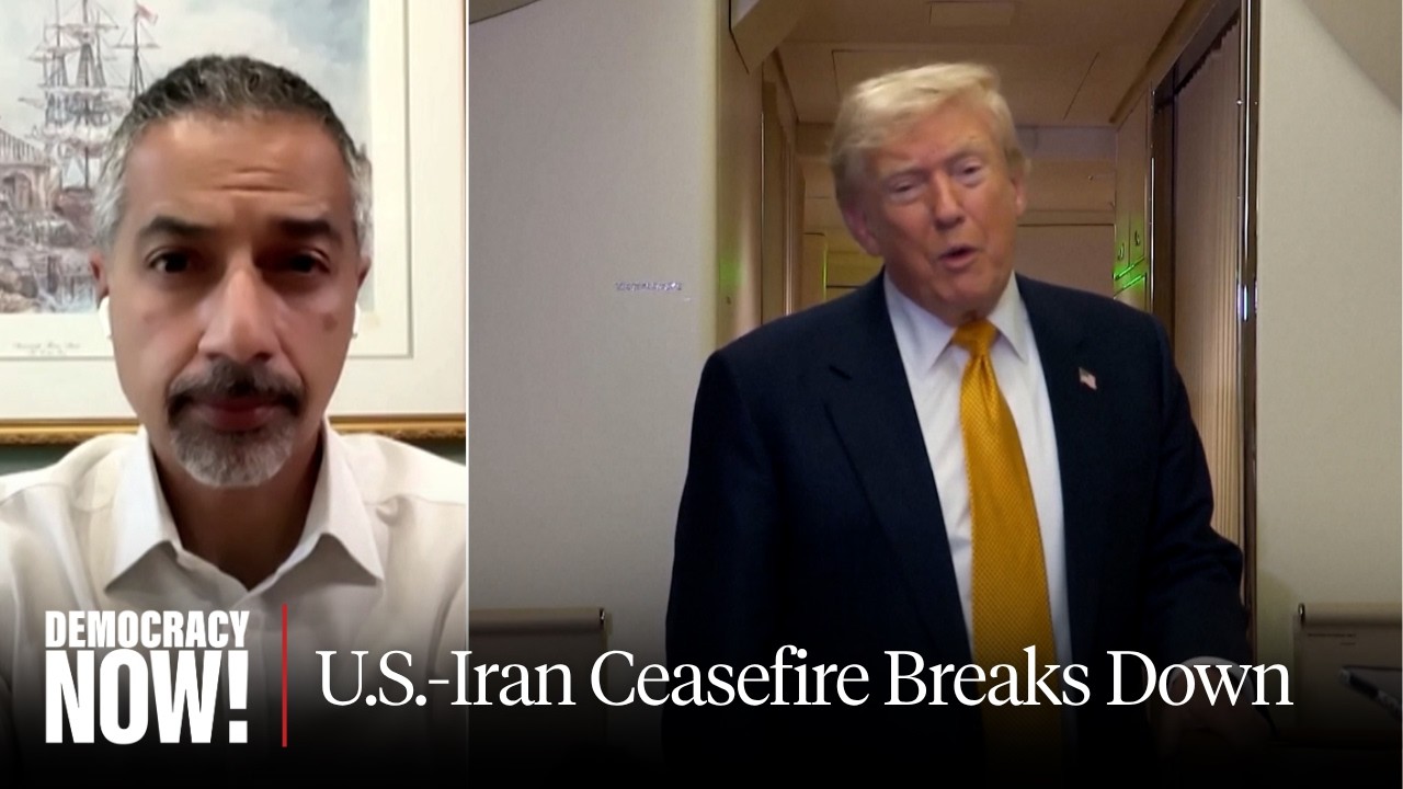 "A Disastrous Development": Trita Parsi on Breakdown of U.S.-Iran Ceasefire