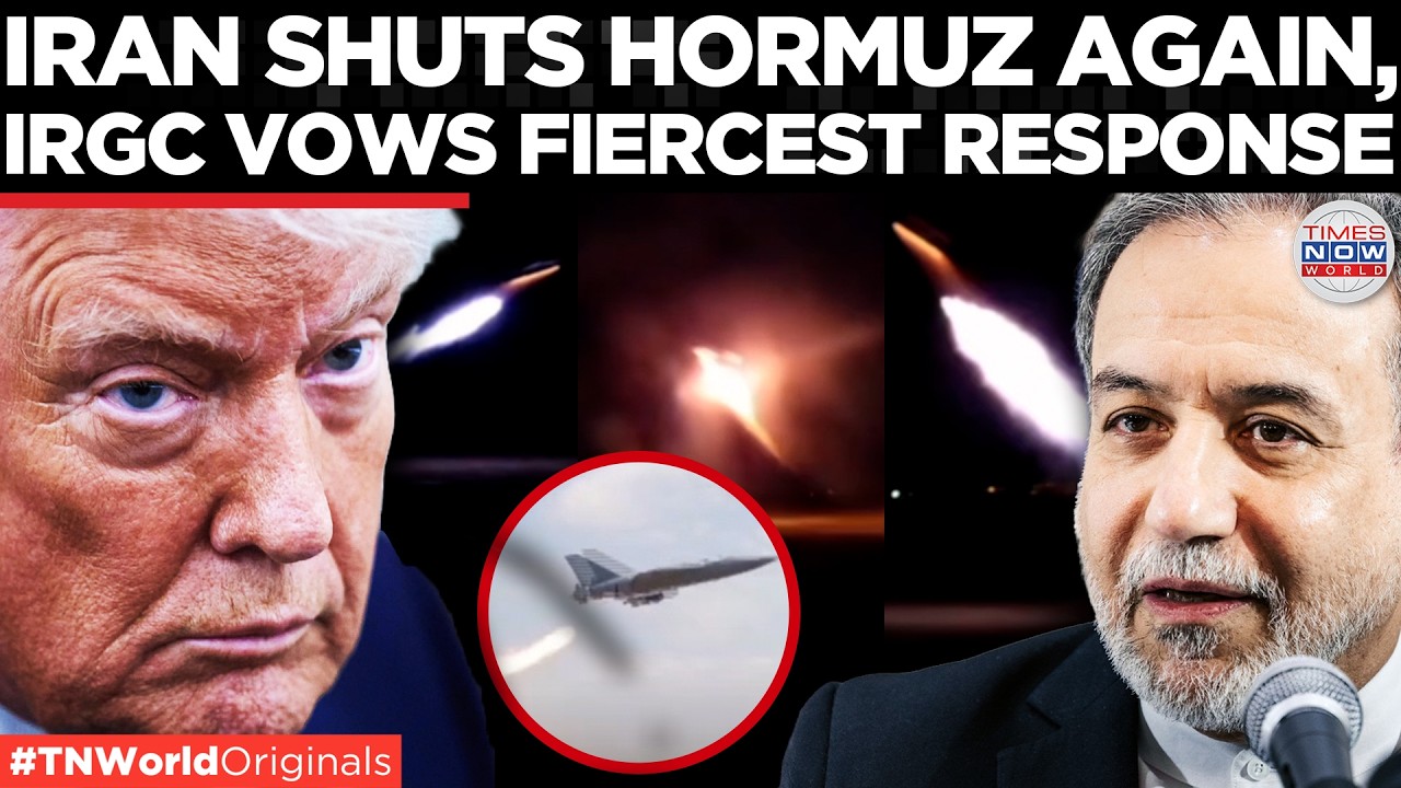 IRAN SHUTS HORMUZ: U.S. Launches Fresh Strikes as CENTCOM Reveals Damage Afte...