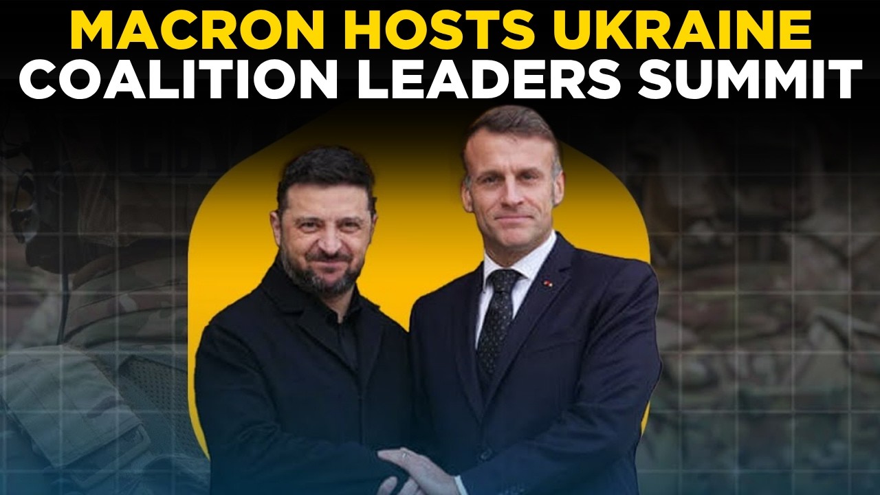 UKRAINE COALITION LIVE | NATO's Rutte, Starmer & Zelenskyy Meet in Paris; Pea...