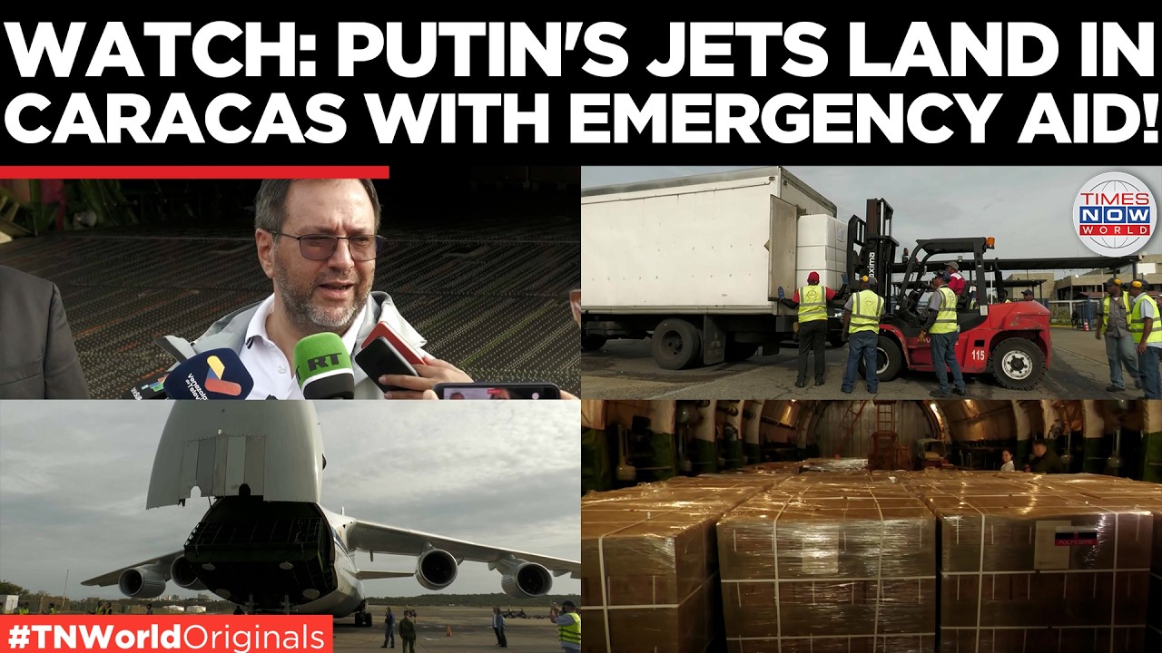 WATCH: Putin Sends Massive Aid & Medical Supplies Shipment to Venezuela After Twin Earthquakes!