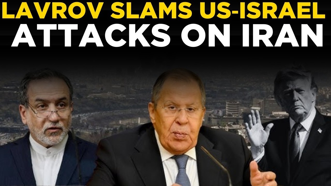 Lavrov LIVE: Russia Condemns US–Israel Attacks on Iran, Demands Sovereignty R...