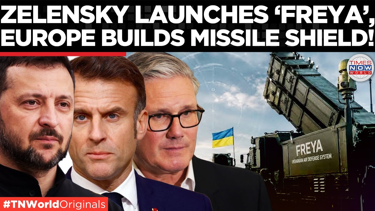 FREYA Anti-Ballistic Shield: How Europe is Building a Massive New Air Defense Wall Over Ukraine!