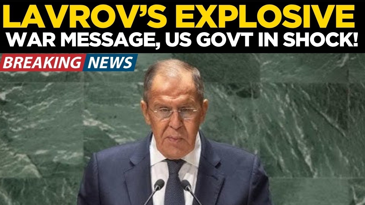 US-Iran War Updates LIVE: Russian FM Lavrov Delivers Explosive Speech On US-I...