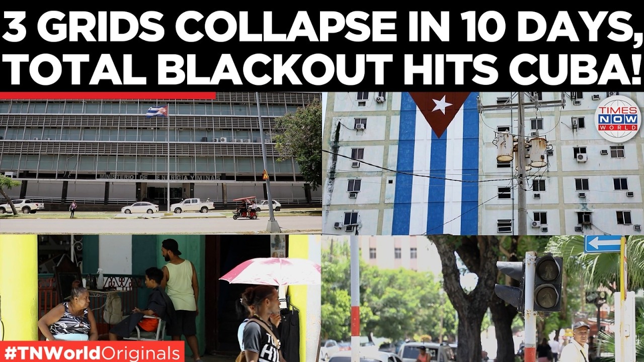 'WE'RE SCREWED!': Cuba Power Grid Fails, Energy Minister Blames Fuel Crisis a...