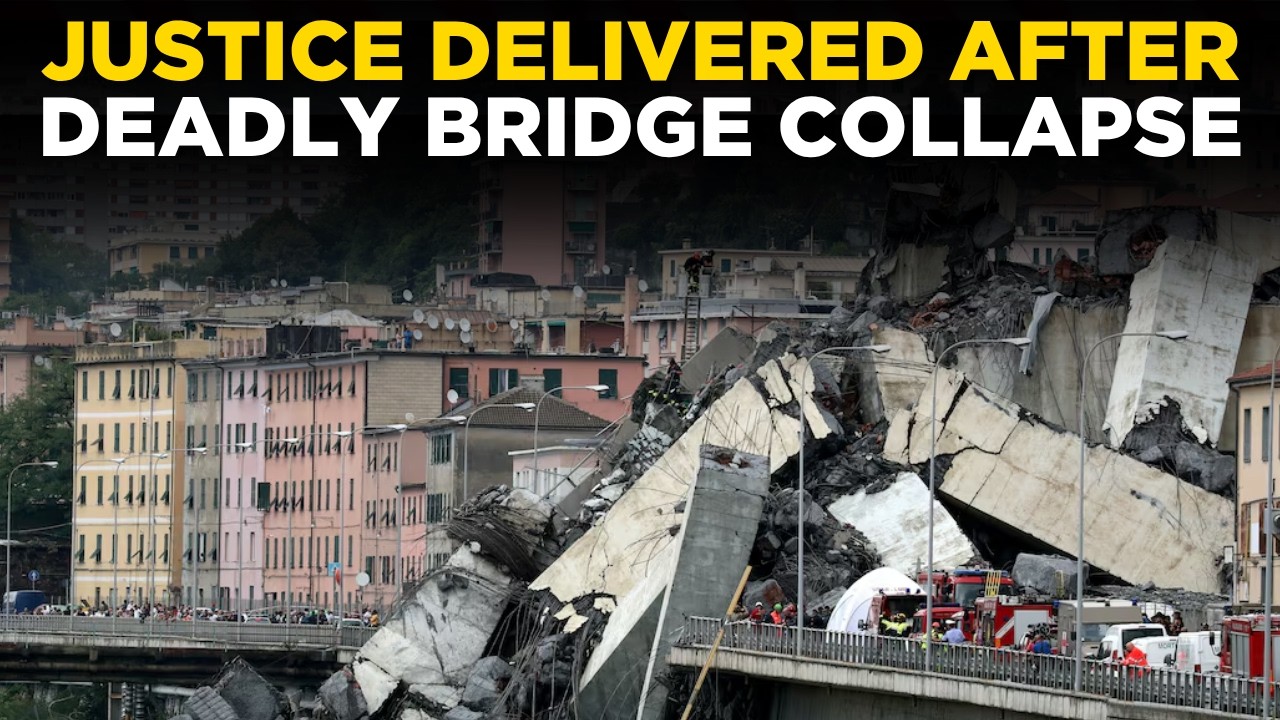 Genoa Bridge Verdict LIVE | VERDICT IS IN! Italy Rules on 2018 Morandi Bridge...