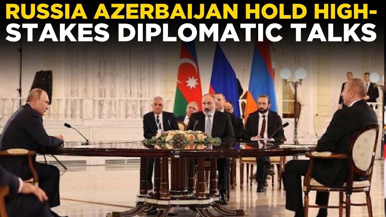 RUSSIA-AZERBAIJAN TALKS LIVE | Lavrov and Bayramov Address Media After Moscow Peace Summit