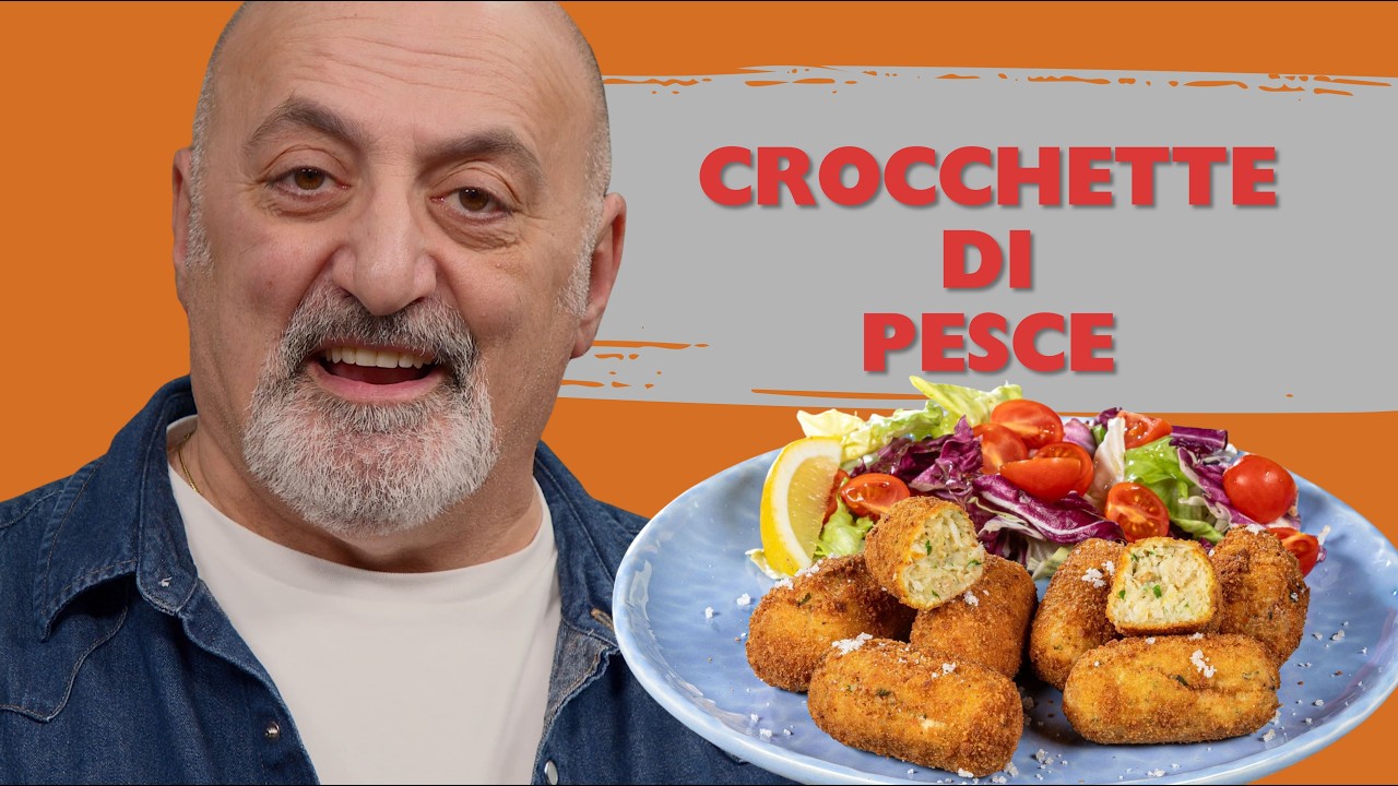 Crocchette di Pesce 🐟 Croccanti Fuori e Morbidissime Dentro (Ricetta Facile)