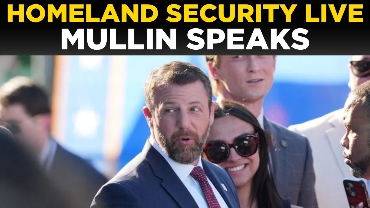 US NEWS LIVE: Homeland Security Secy Mullin Gives Trump Administration's Election Security Efforts
