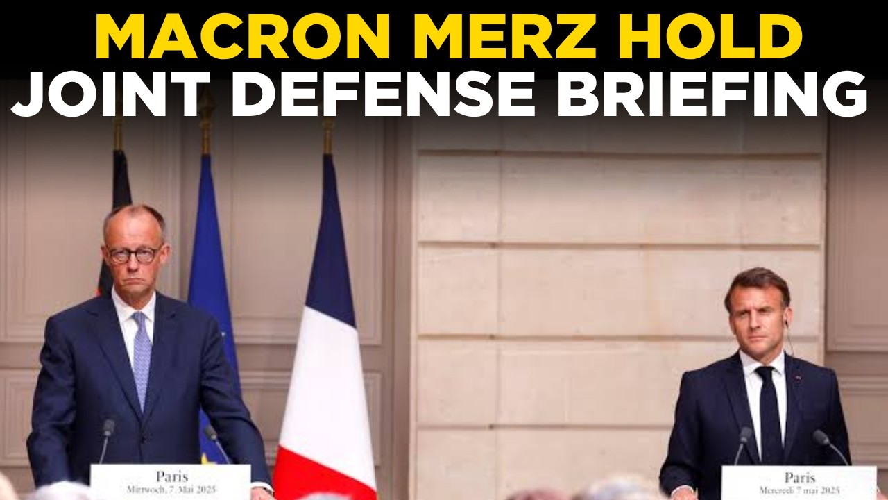 FRANCO-GERMAN SUMMIT LIVE | Macron & Merz Press Conference On Historic Defense Pact |Times Now World