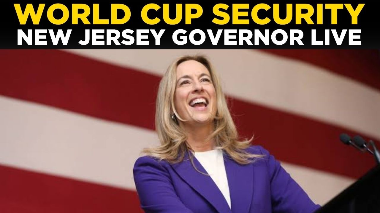 LIVE: New Jersey Governor Mikie Sherrill Holds Major Security Briefing Ahead of FIFA World Cup Final