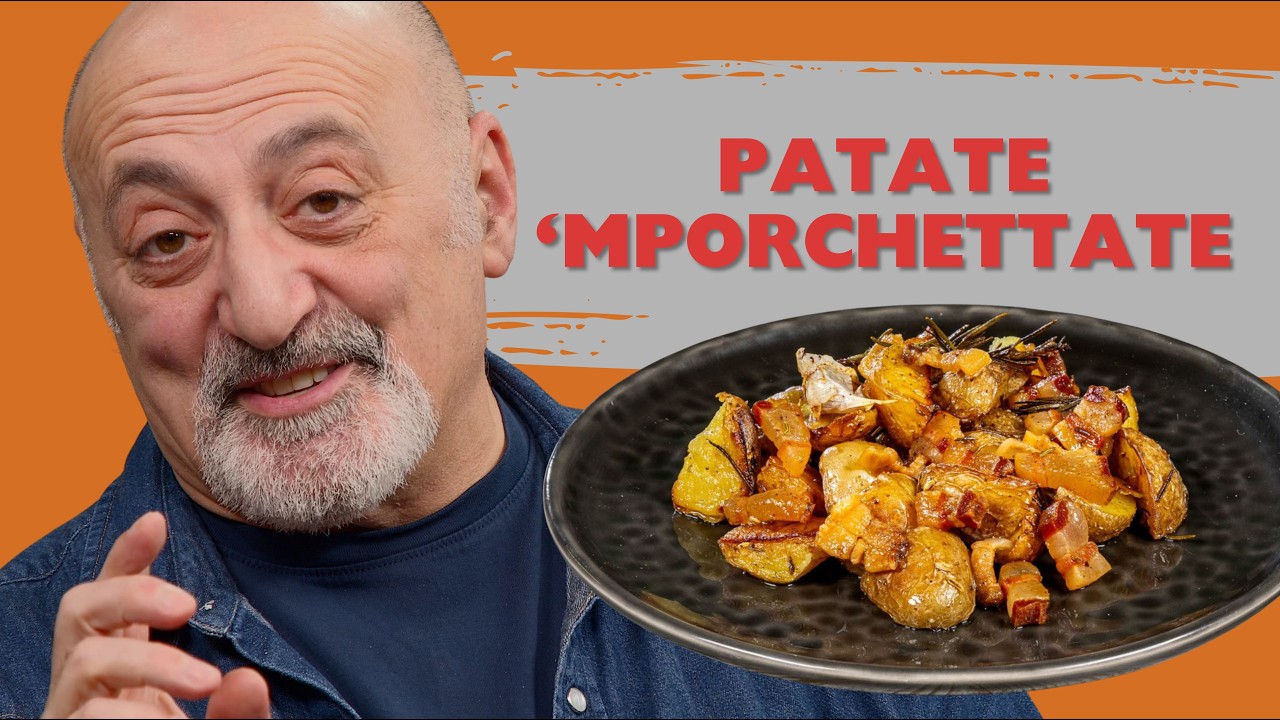 Patate 'Mporchettate 🥔 La Ricetta Croccante e Saporita