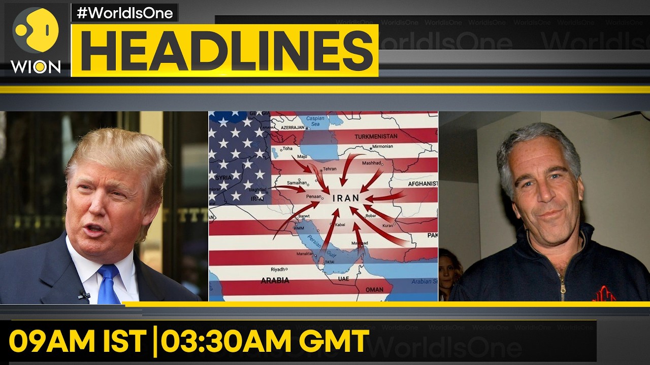 Trump Shares Map With Iran On Target | France Identifies 10 New Suspects Of Epstein Files |Headlines