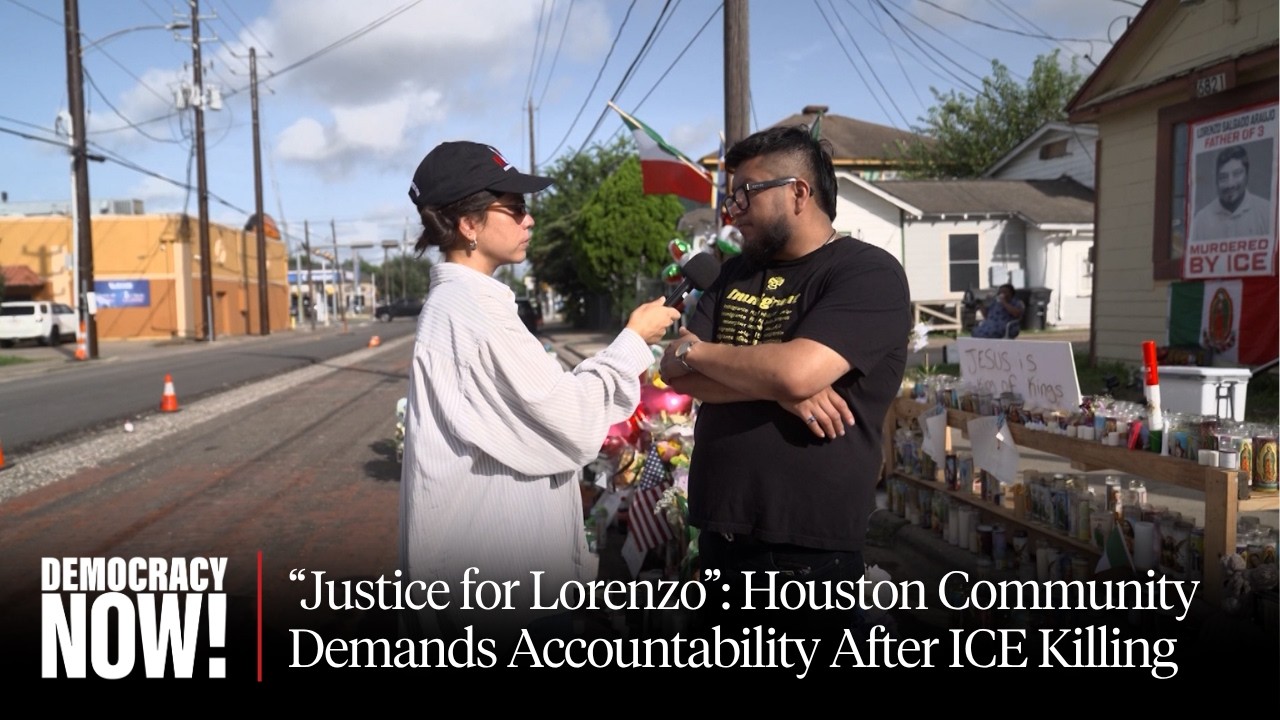 "Justice for Lorenzo": Houston Community Demands Accountability After ICE Killing of Mexican Father